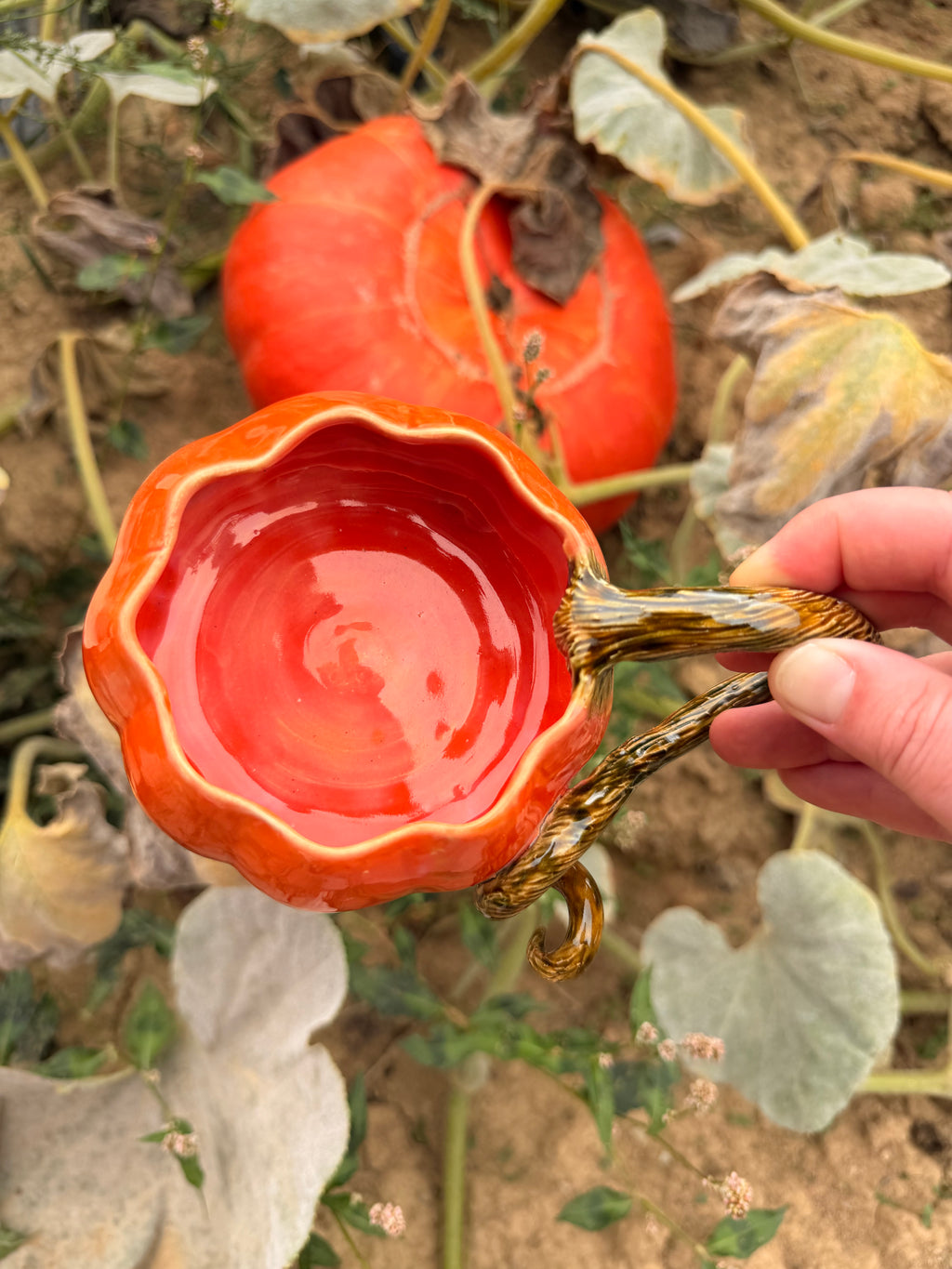 Récolte : Mug citrouille orange pop
