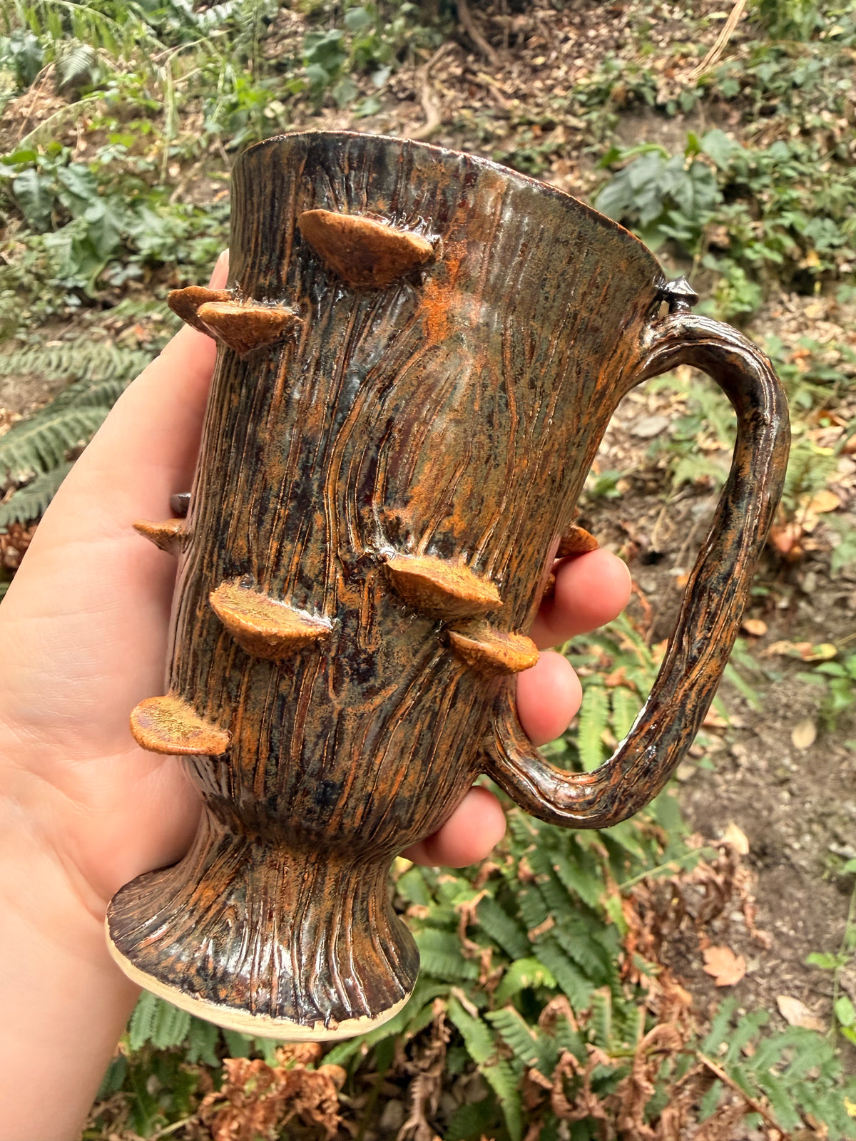 Sous-bois : Mug arbre à champignons